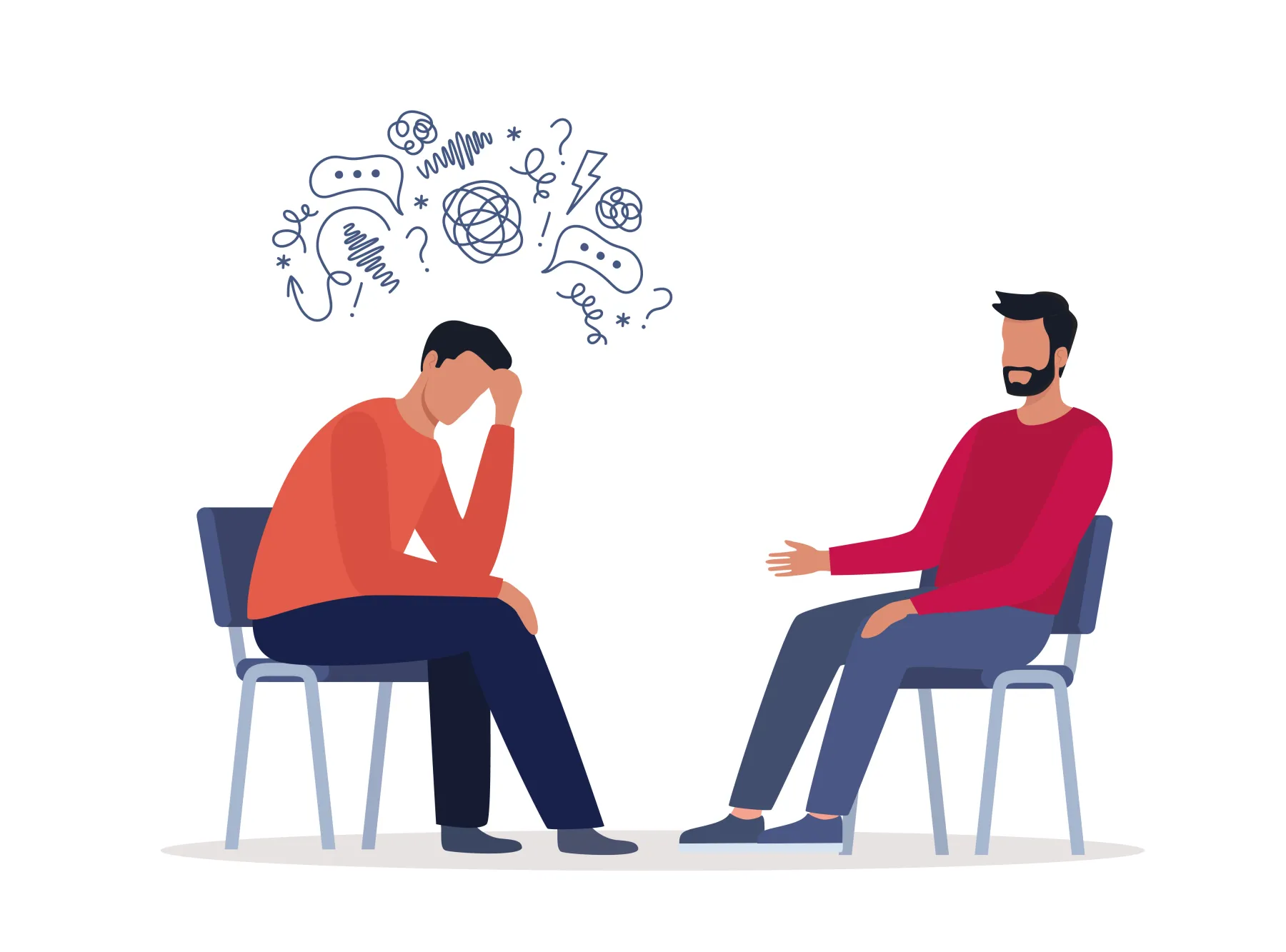 Psycholog:in oder Psychiater:in